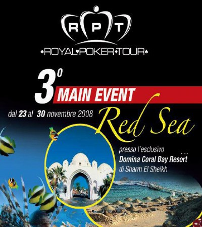 Il Royal Poker Tour passa da Sharm