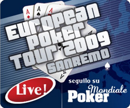 Poker Mondiale all'Ept di Sanremo 2009