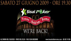 Tornei poker online, Sisal raddoppia i premi