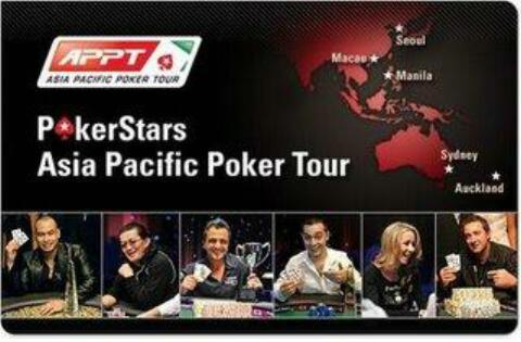 Asian Pacific Poker Tour 2009, tutte le tappe