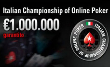 Vinci un milione di euro su PokerStars con l'Italian Championship of Online Poker