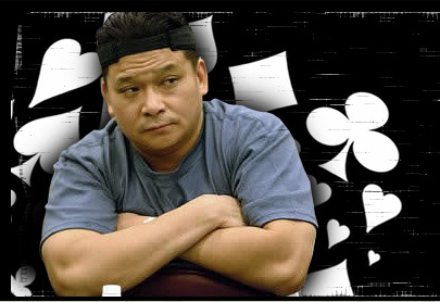 Johnny Chan nei panni di attore nel film "Poker King"