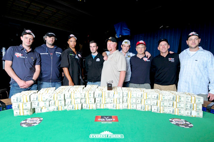 WSOP, sponsor milionari a contendersi i November Nine