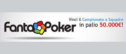 Sisal Poker, tre tornei per ricchi premi 