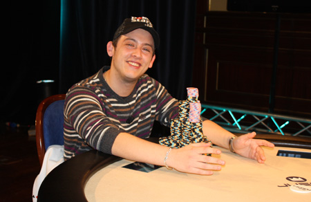 Italian Champions of Poker Sanremo: Filippo Candio in gran forma nel Day 1