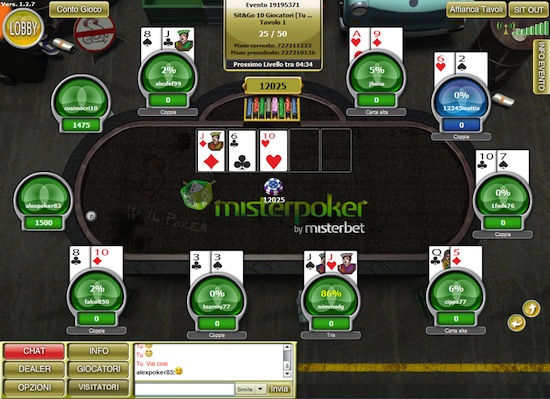 Misterpoker e la promozione MisterPoint Cash