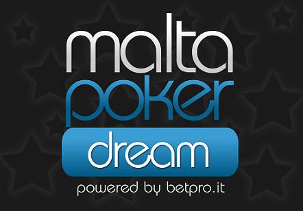 Malta Poker Dream: 30 mila euro di montepremi, 1100 euro per l'iscrizione