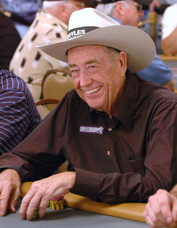 Superstizione nel poker, per Doyle Brunson non esiste