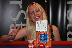 WPT Malta, Cecilia Pescaglini cheapleader nel Day2