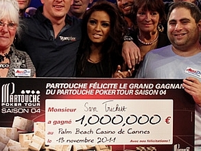 Partouche Poker, 1 milione di Euro per Sam Trickett