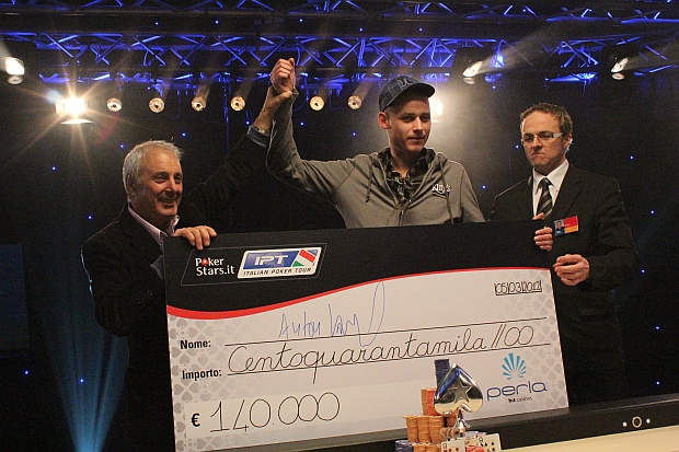 IPT Main Event Salinas si arrende a Anton Karasinskyi 