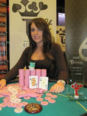 Tilt Poker Cup Francesca Pacini sul podio con un poker di J 