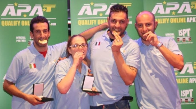 Poker Europeo APAT Dilettanti, Italia sul podio con il bronzo 