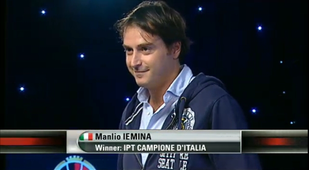 IPT Campione d'Italia, rivincita di Manlio Iemina