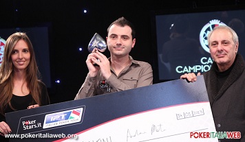 L'Italian Poker Tour nel segno di Andrea Montini