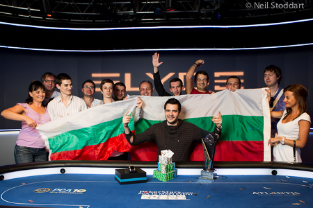 Poker Stars Carribean Adventure, Danchev una coppia d'Assi che vale 1.859.000 $