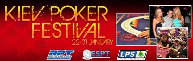 Kiev Poker Festival, primo appuntamento europeo del 2013 