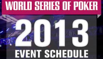 WSOP 2013, a Las Vegas la 44° edizione prende il via il 29 Maggio