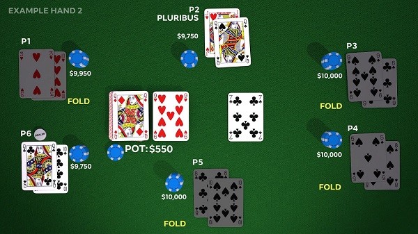 mano di poker pluribus